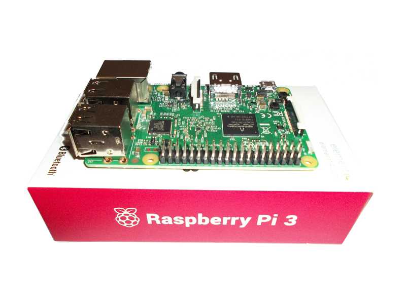 Raspberry Pi 3 ausgepackt