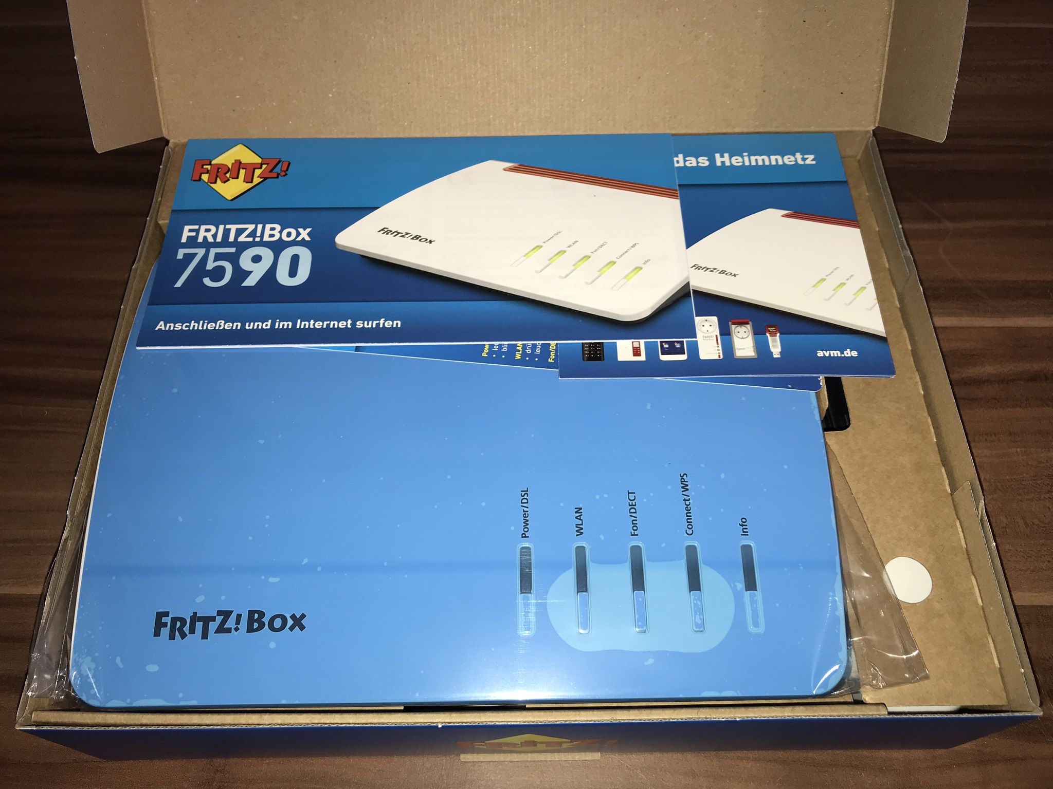 Fritzbox 7590 Verpackung